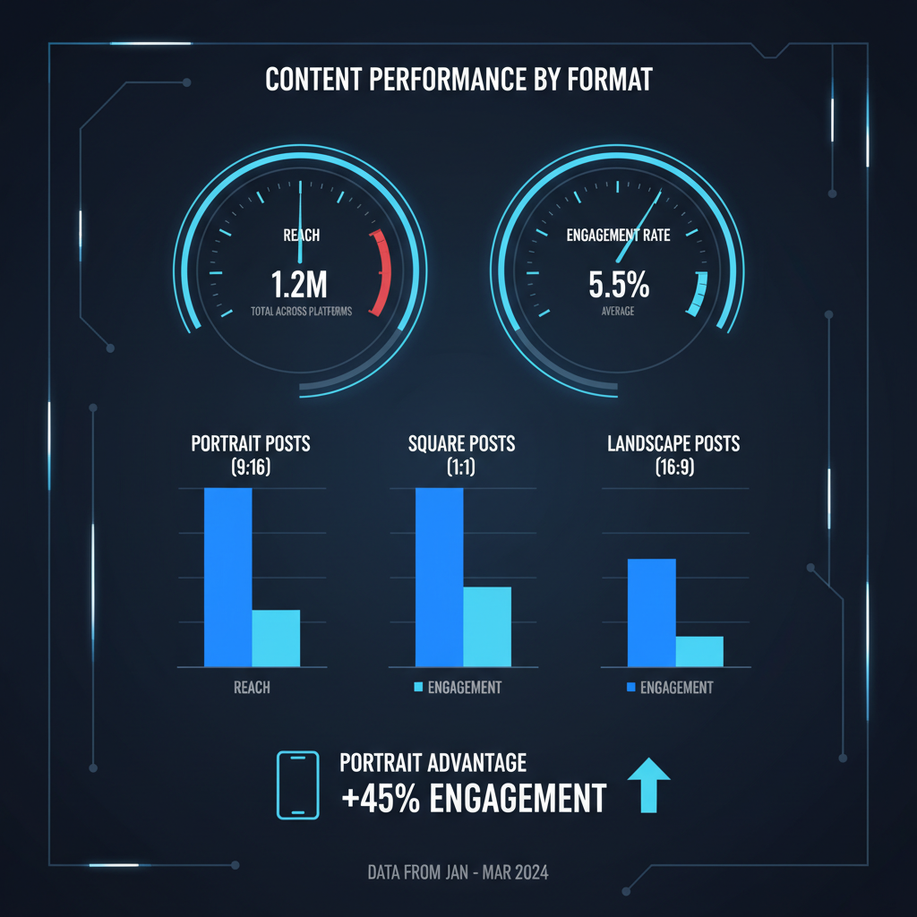Portrait vs Square vs Landscape on Instagram — 1080 x 1440 instagram image size guide