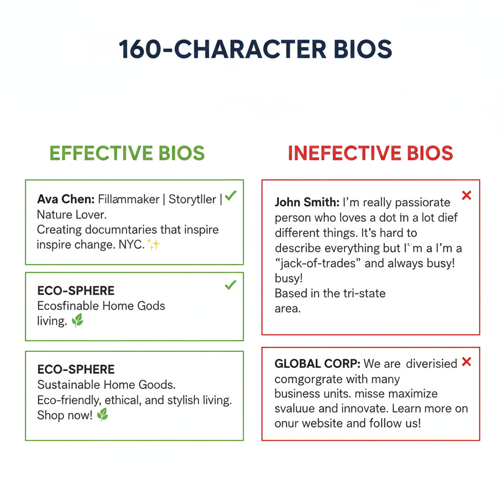 Crafting an Effective 160-Character Bio: A Complete Guide — 160 character bio examples and tips