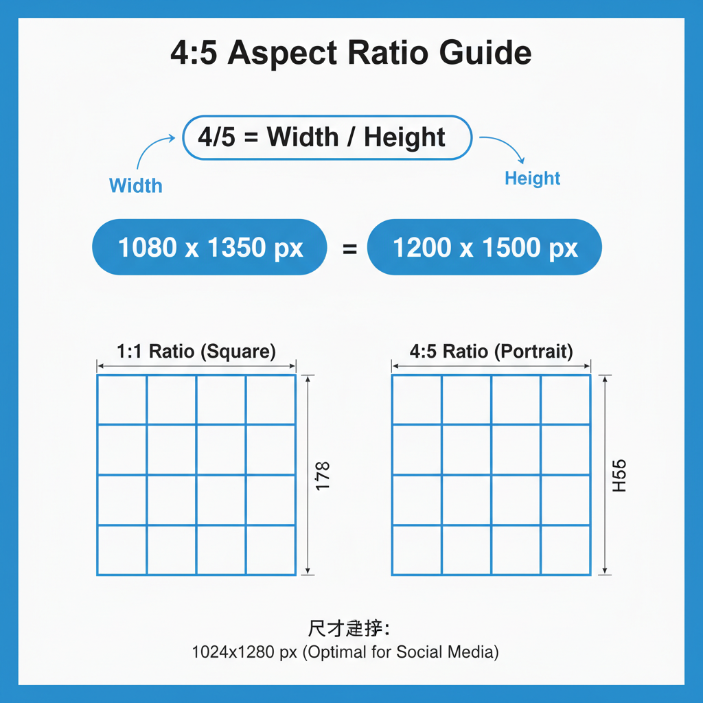 Understanding the 4:5 Aspect Ratio in Pixels — 4 5 aspect ratio resolutions