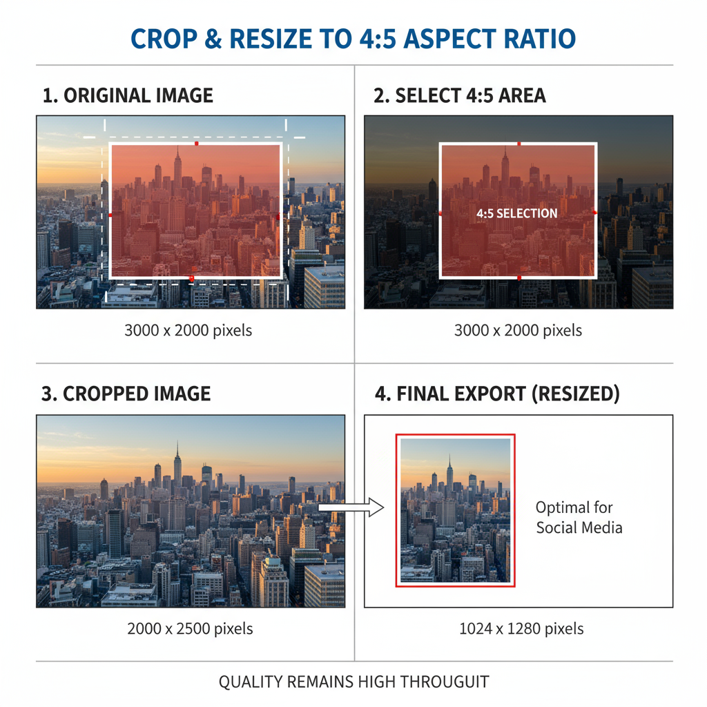 Common 4:5 Pixel Dimensions — 4 5 ratio in pixels