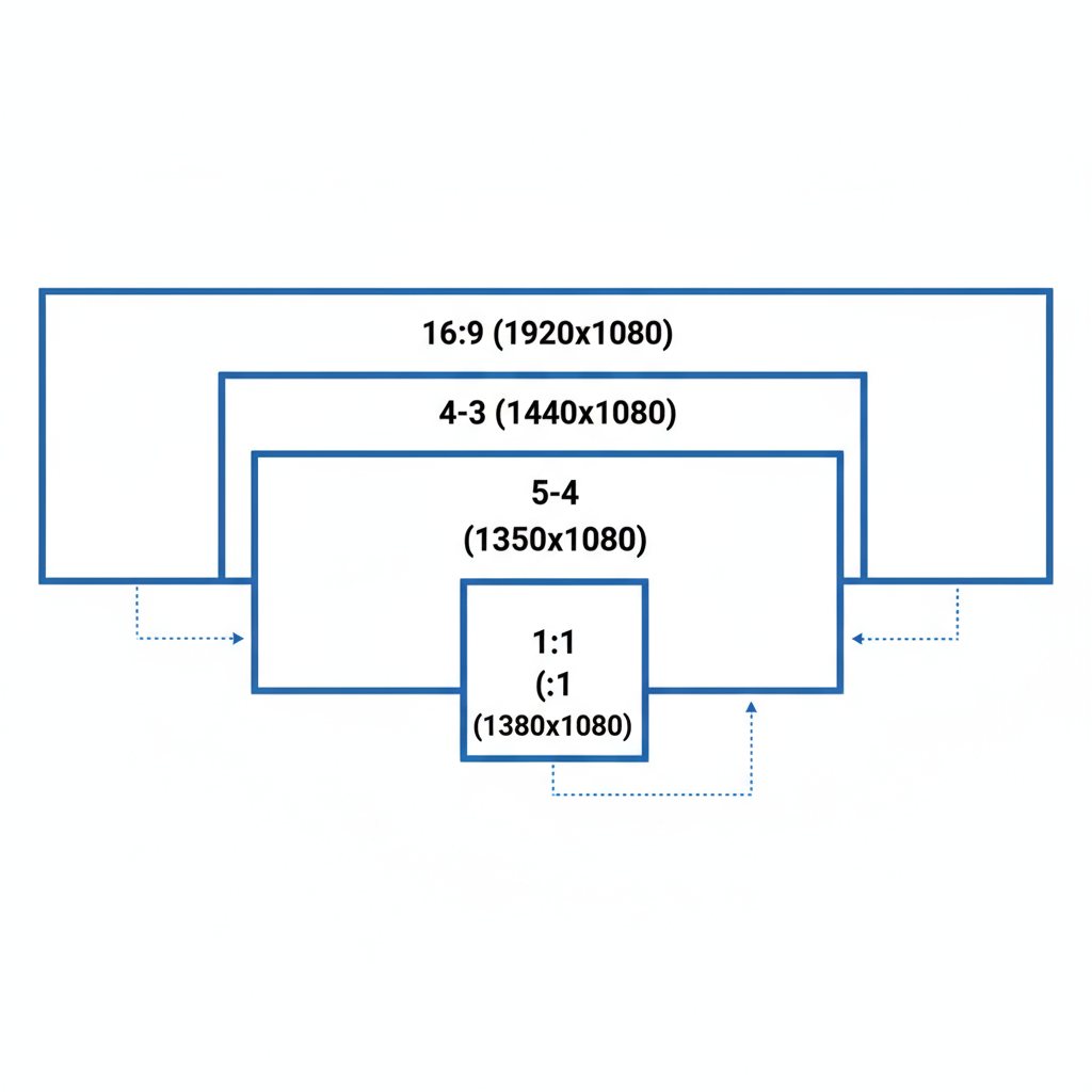 How 5:4 Differs from Other Aspect Ratios — 5 4 aspect ratio in pixels