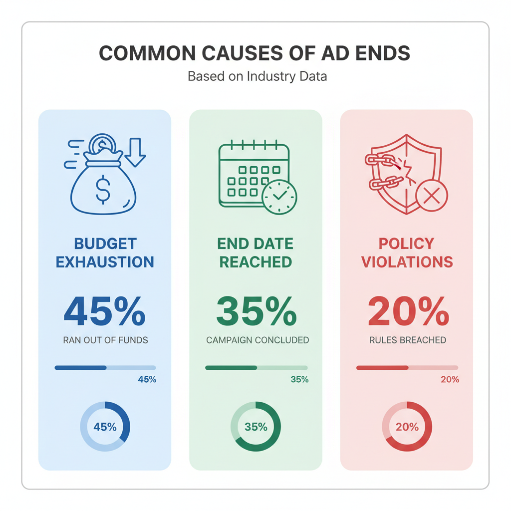 Reasons Why Ads End — ad will end meaning and optimization tips