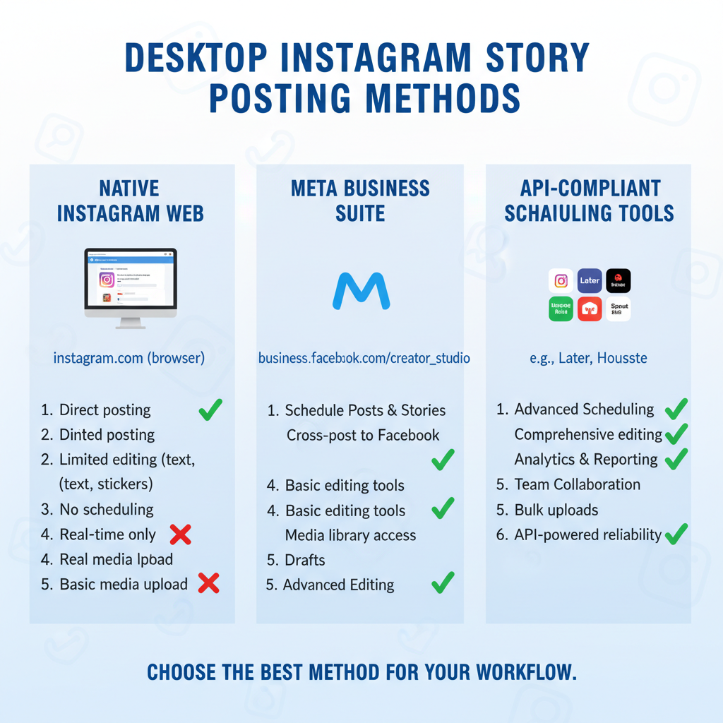 Checking the Latest Instagram Web Updates (Stories Accessibility) — add to story instagram desktop