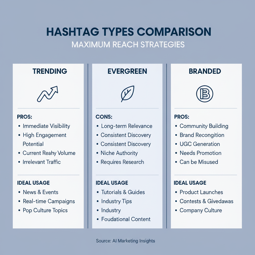 Research Trending and Niche-Specific Hashtags — adding hashtags to tiktok
