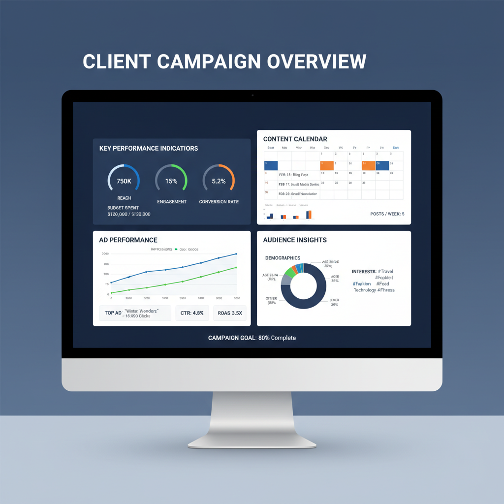 Audit Existing Social Media Channels and Competitor Presence — advertising agency social media strategy