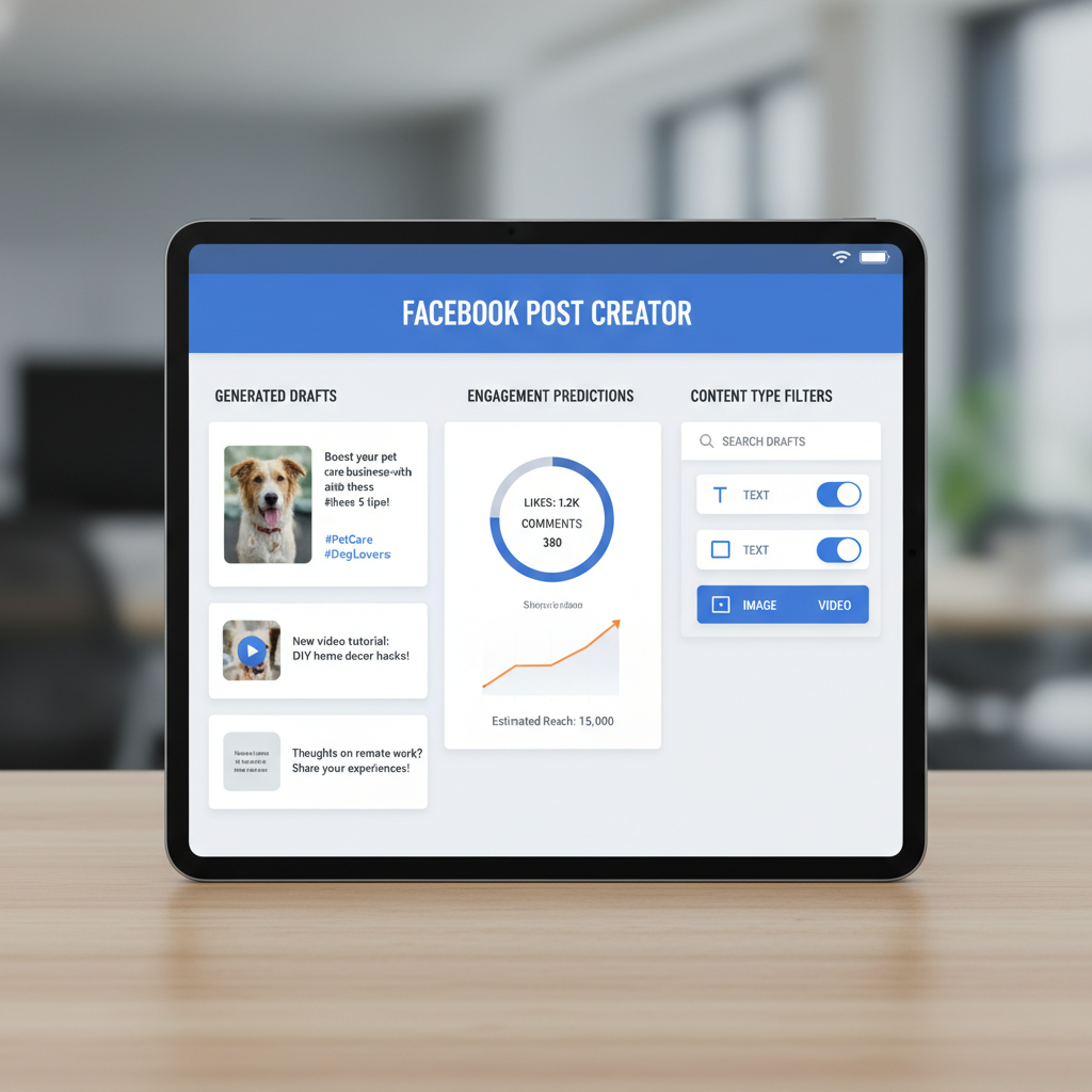 Incorporating Visual Content — ai post generator for facebook