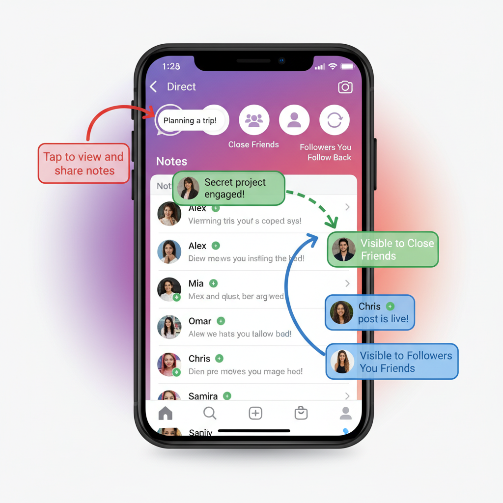 Step-by-Step Guide to Changing Note Audience Settings — are instagram notes public