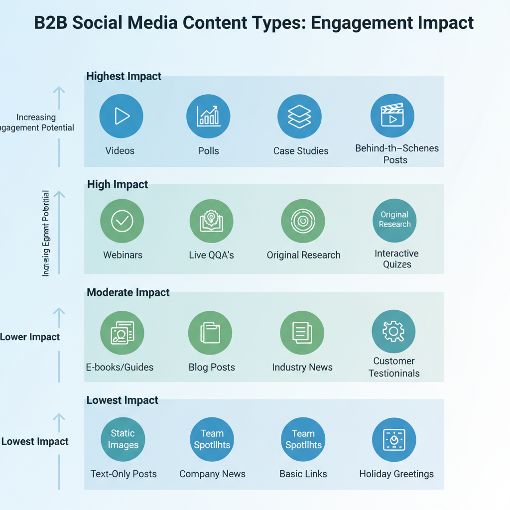 Share Industry Insights via Data-Backed Carousel Posts — b2b social media content ideas