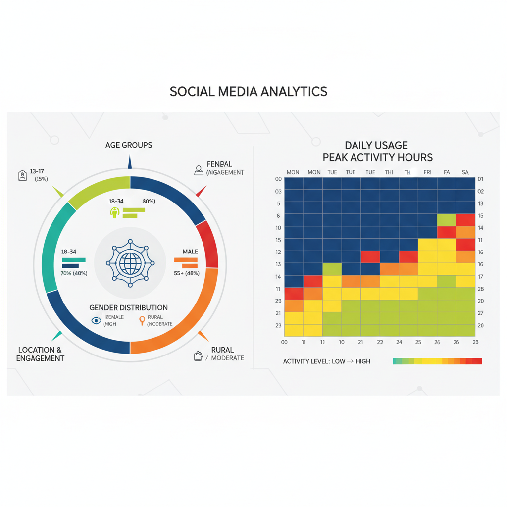 Demographic Breakdown: Age, Gender, Urban vs Rural Usage Trends — bangladesh social media usage statistics 2024