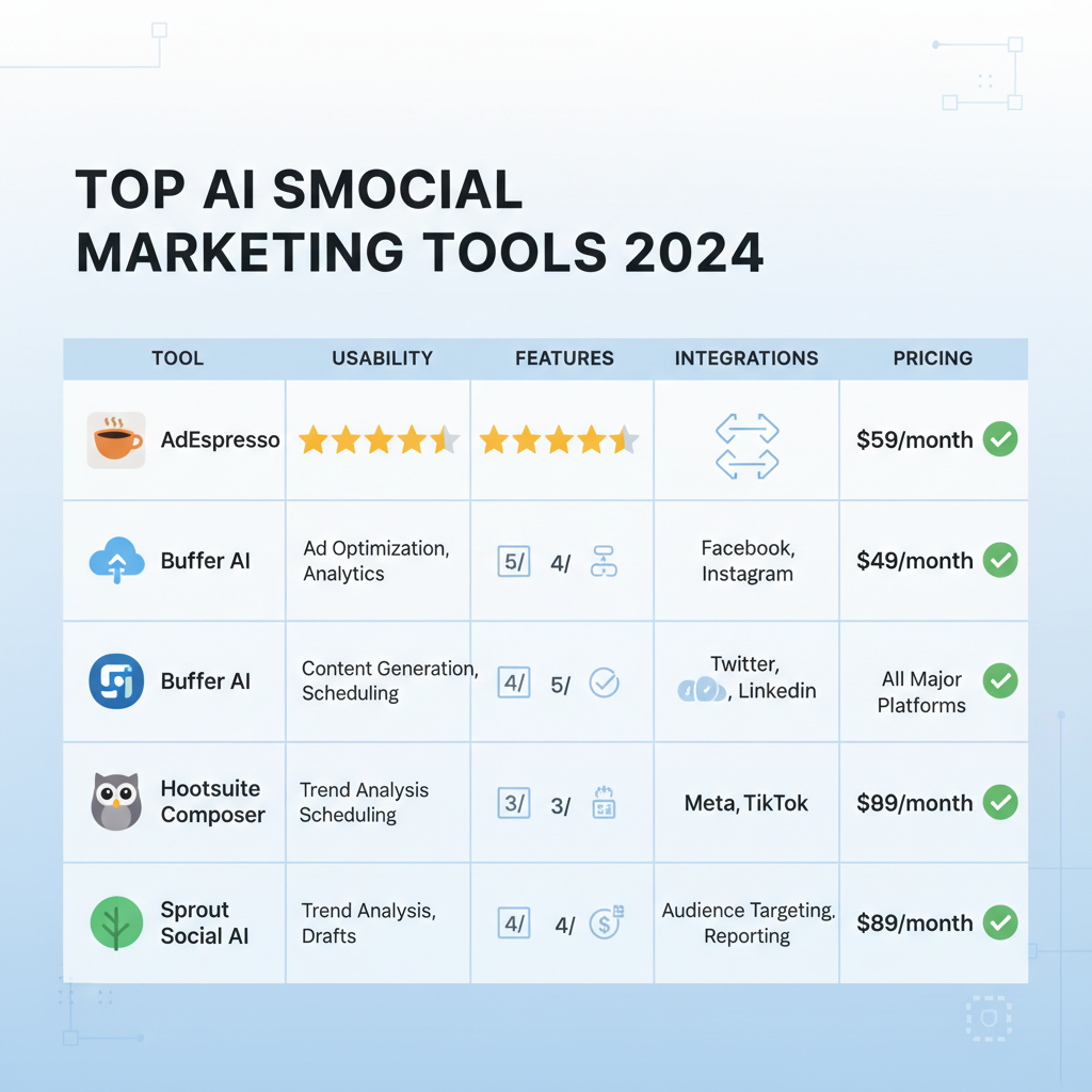 Leading AI Tools — best ai for social media