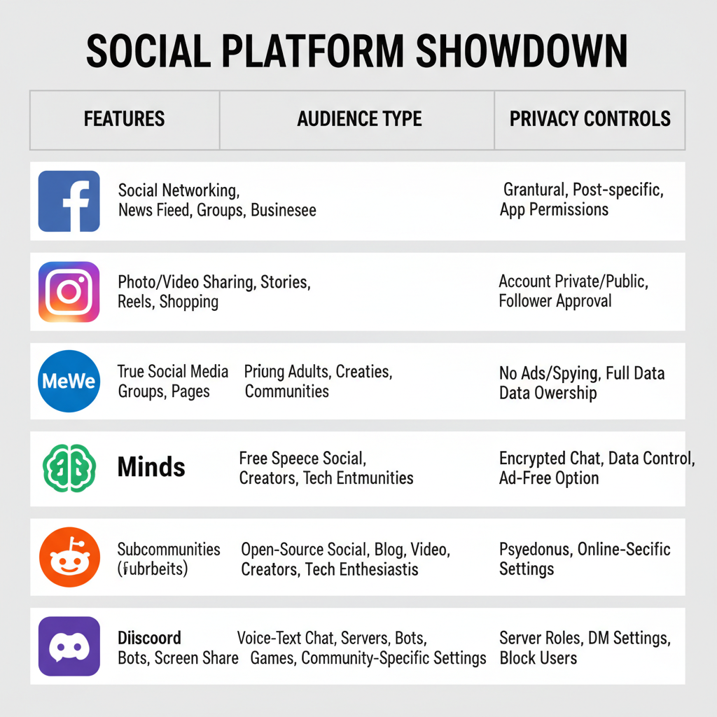 Minds — best alternatives to facebook and instagram