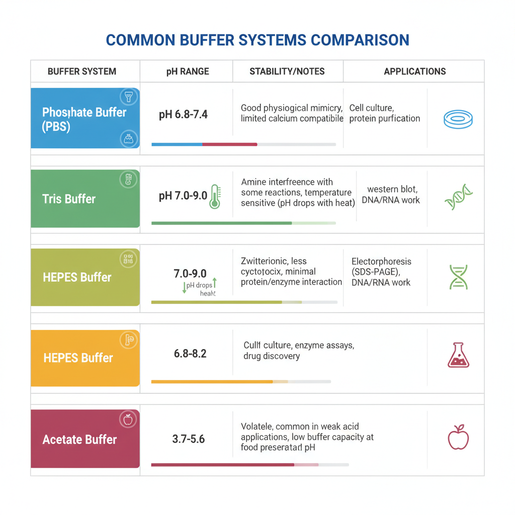 Common Applications of Buffer Systems — best buffer system