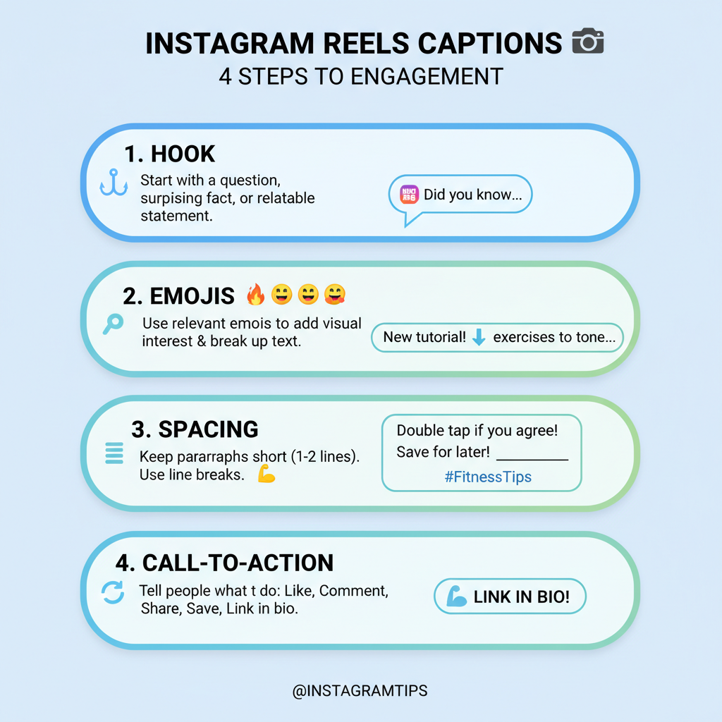 Types of Captions for Instagram Reels — best captions for instagram reels