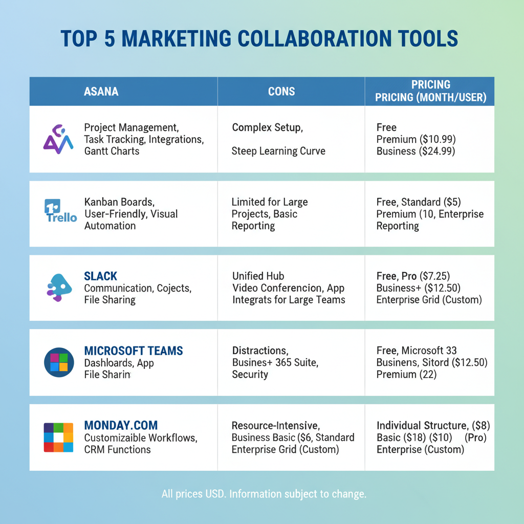 Key Features to Look For in a Marketing Collaboration Tool — best collaboration tools for marketing teams 2024