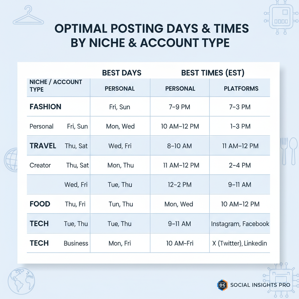 Global Engagement Trends by Day of the Week — best days to post on instagram 2025