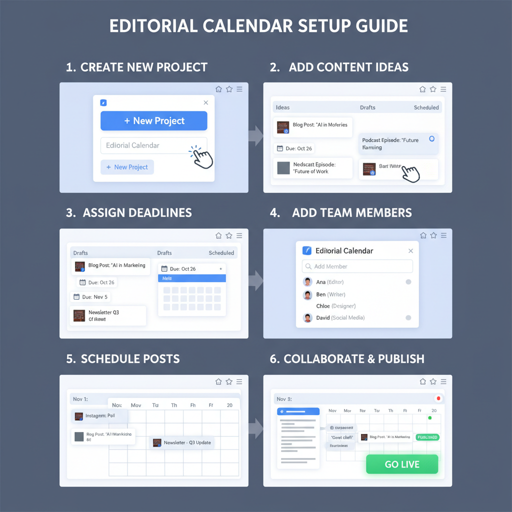 1. Trello — Content Planning Boards — best editorial calendar tools