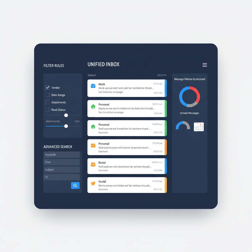 3. eM Client (Free Version) — best email program for multiple accounts