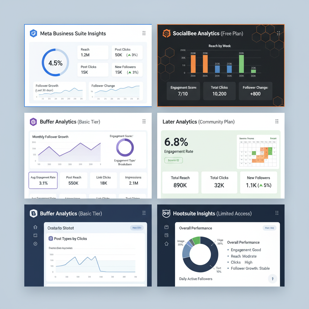 Tool 2: Buffer Analytics (Free Tier) – Usability & Unique Metrics — best free facebook analytics tools