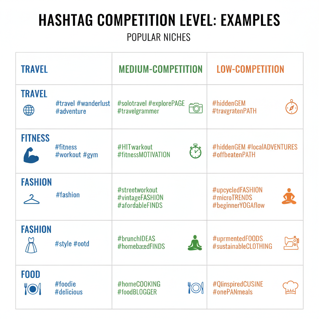 Popular niches include: — best hashtags for instagram for likes