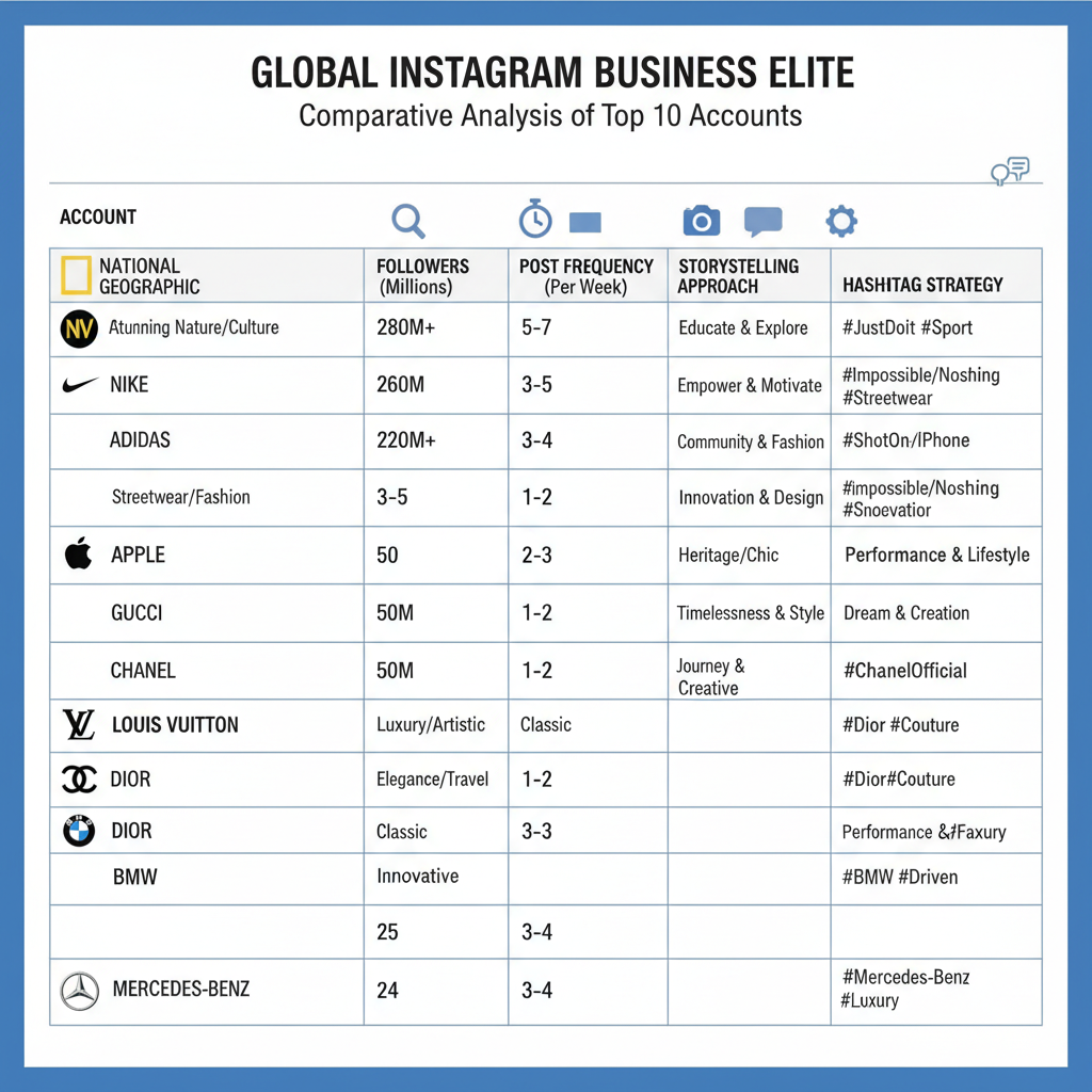 Captions & Hashtags — best instagram accounts for business