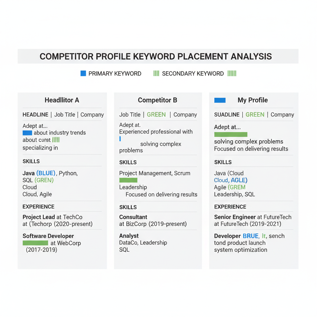 Use LinkedIn Search Suggestions and Job Postings — best keywords for linkedin
