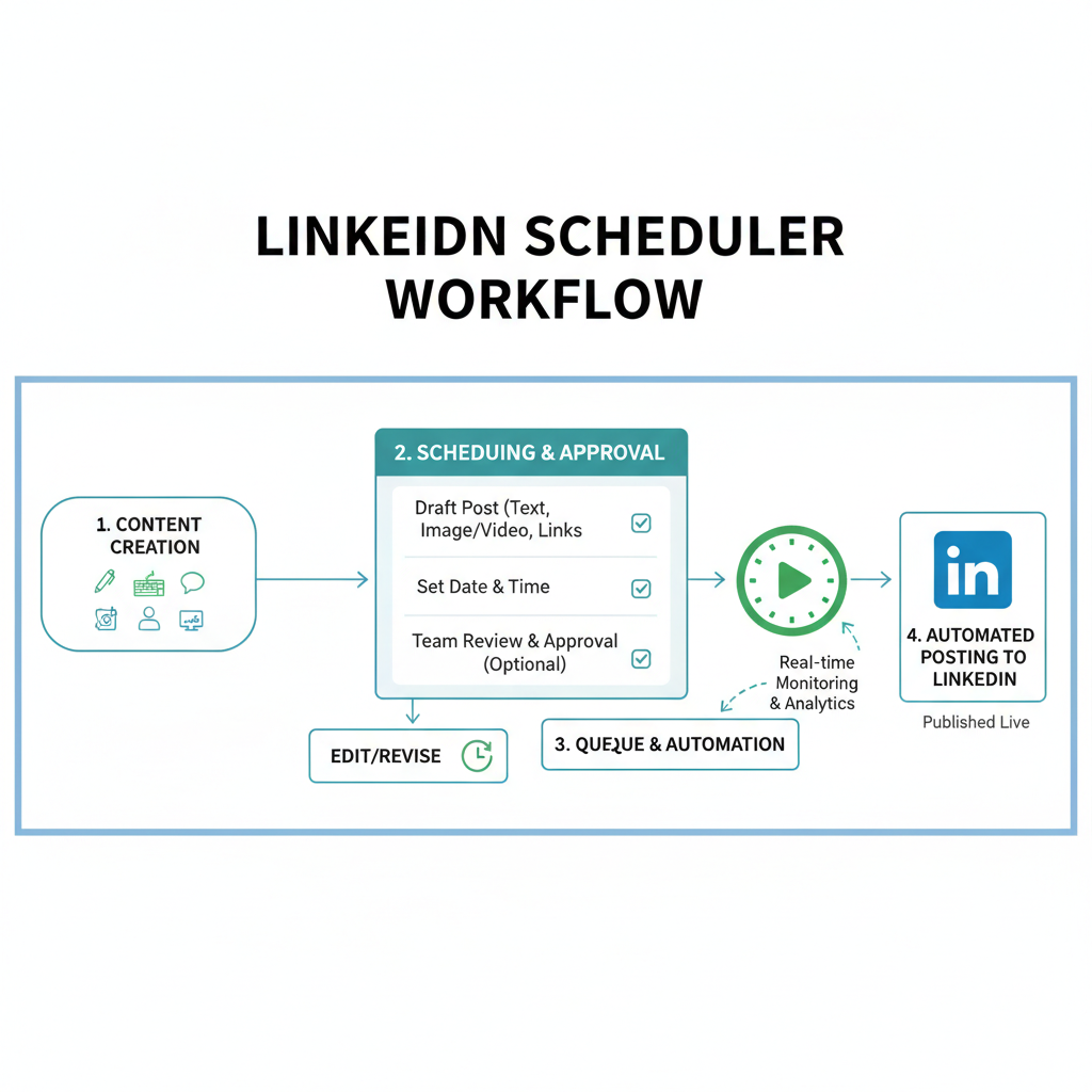 Desktop vs Mobile Scheduler Functionalities — best linkedin scheduler tools