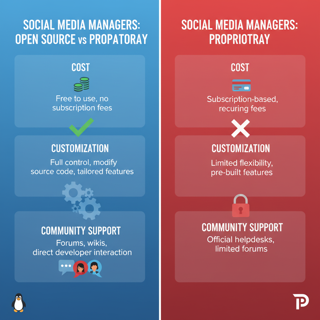 Core Features to Look For — best open source social media manager tools 2024