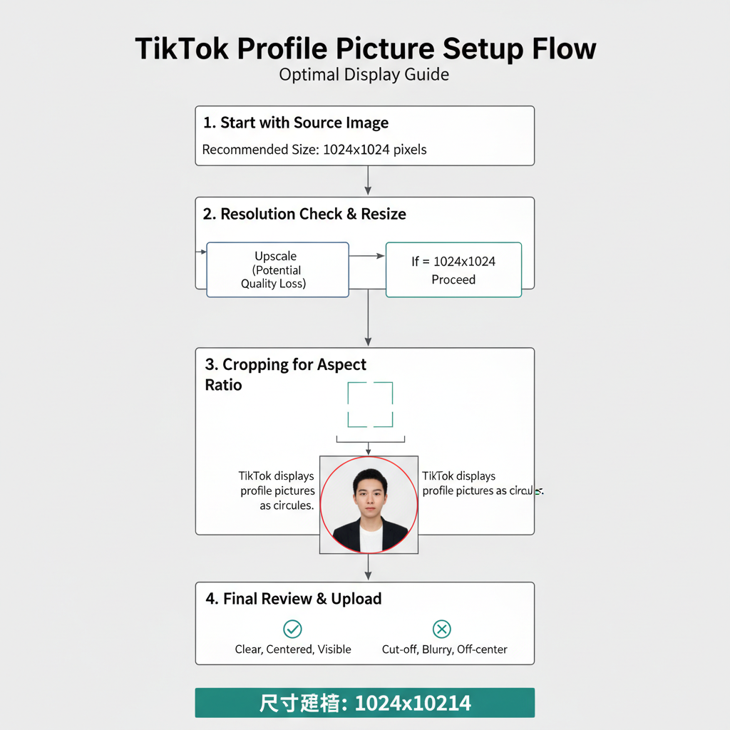 TikTok Profile Picture Sizing and Resolution Guidelines — best pfp tiktok profile pictures