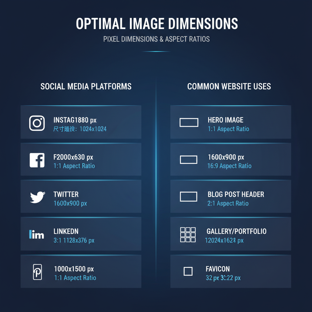 Best Picture Size Guide for Web and Social Media — best picture size for web and social media