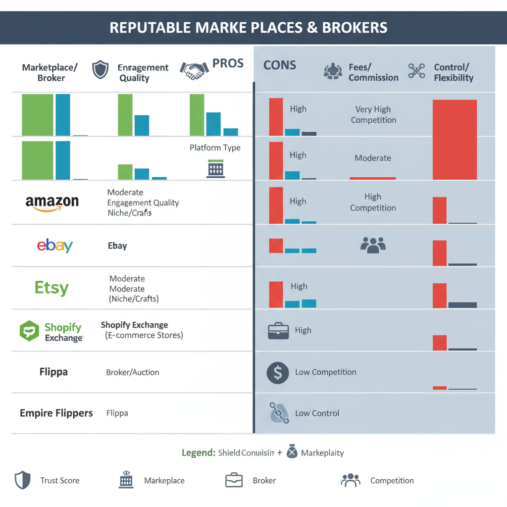 Researching Reputable Marketplaces and Brokers — best place to buy social media accounts