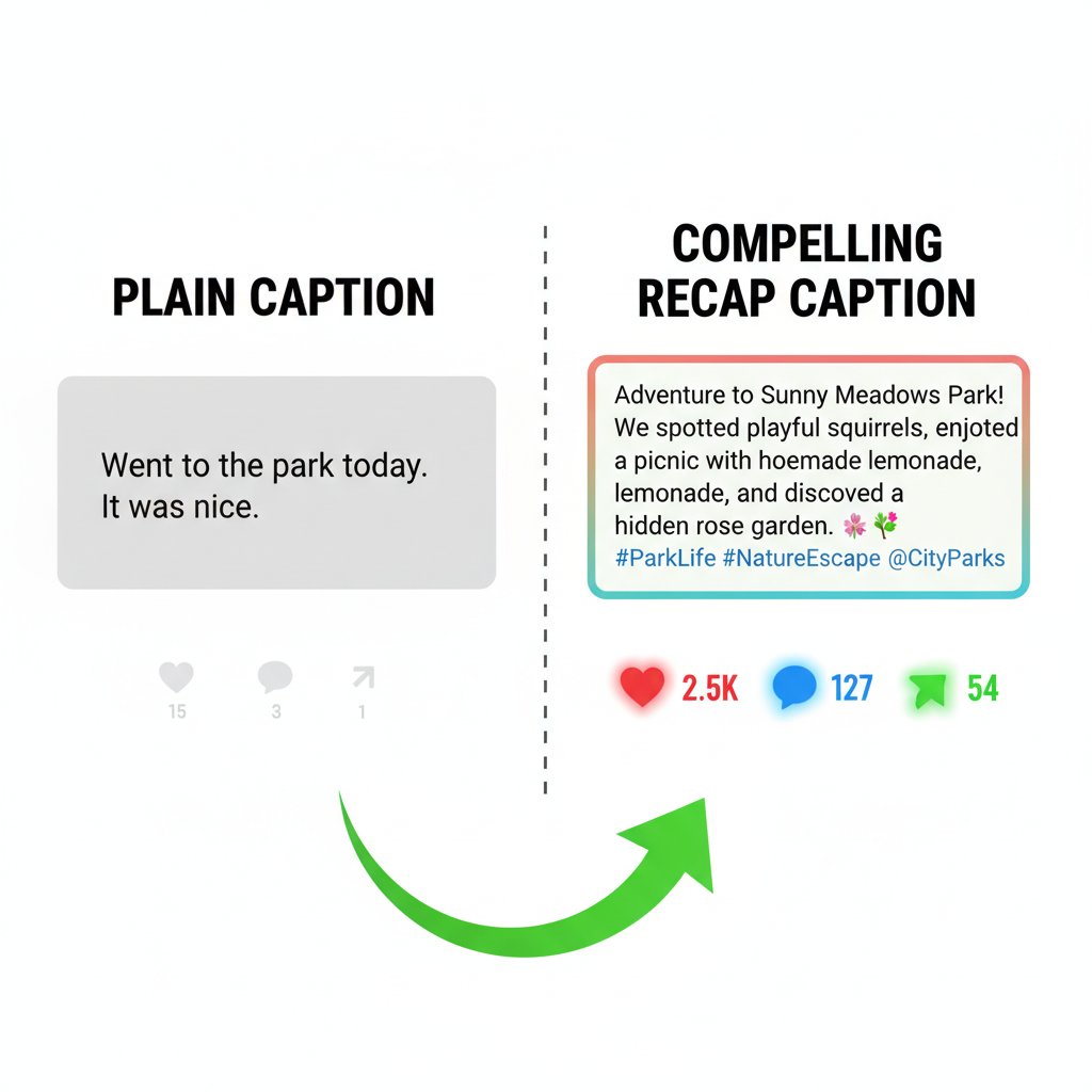 Occasions to Use Recap Captions — best recap captions for instagram