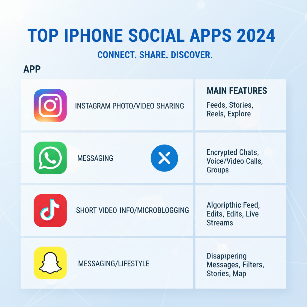 Photo & Video Sharing Apps — best social apps for iphone 2024