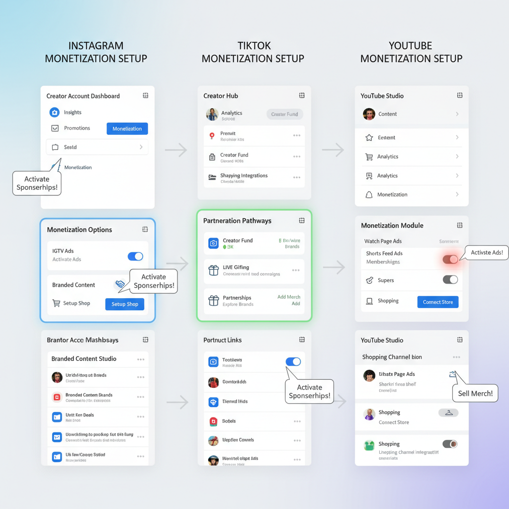 Instagram: Monetization Features — best social media for earning money 2024