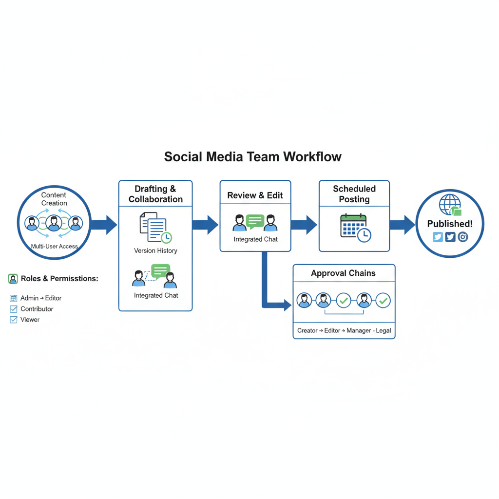 Benefits of Using Specialized Platforms Over Ad-Hoc Methods — best social media tools for team collaboration and approval workflows