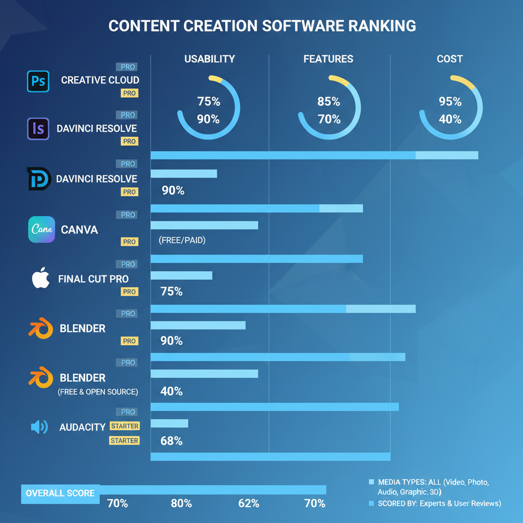 Best Tools for Graphic Design — best software for content creation