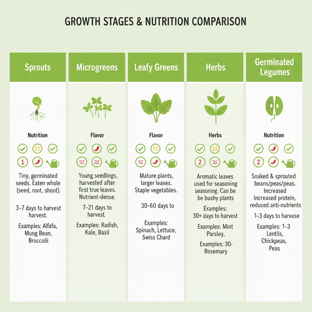 Microgreens: nutritional profile and growing tips — best sprout alternatives healthy eating gardening