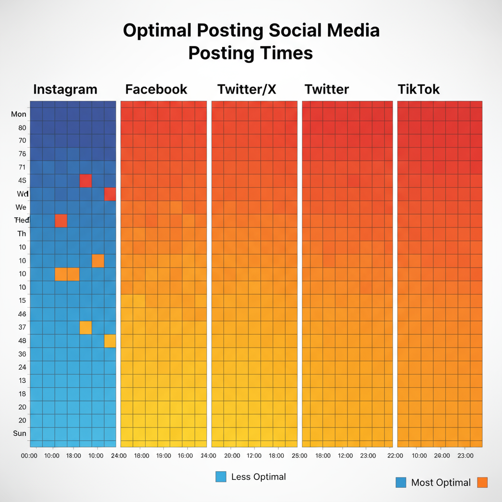Best Times for Instagram — best time for posting on social media
