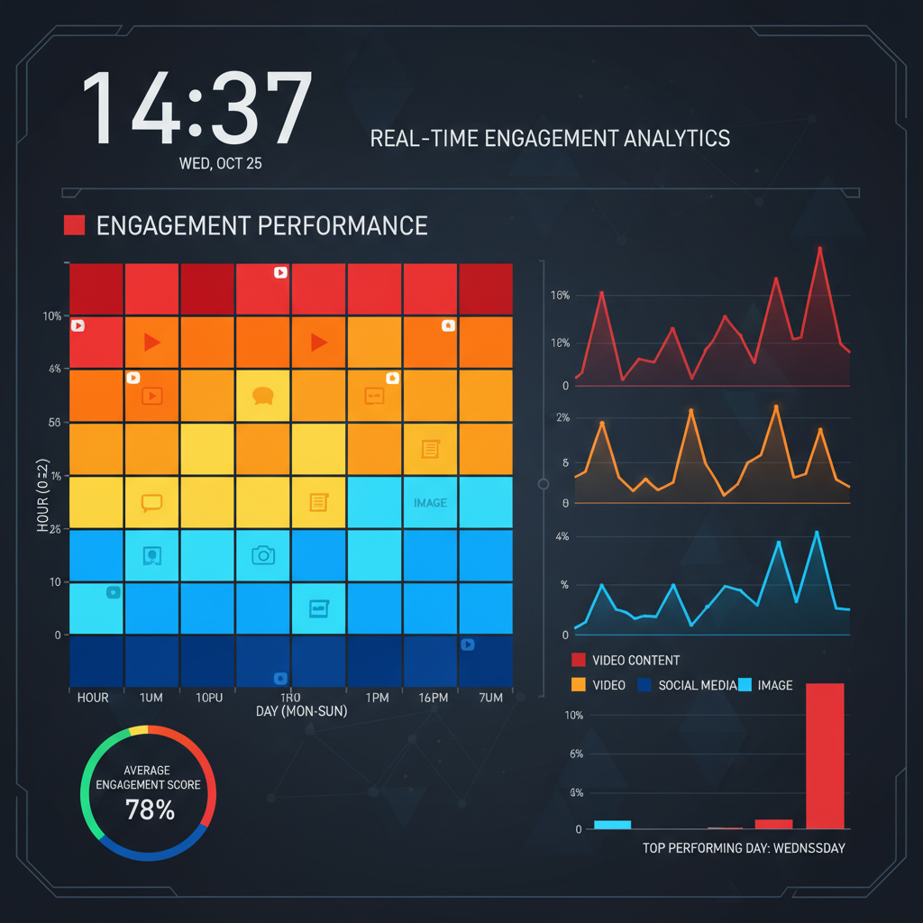Analyzing Facebook Audience Insights — best time to make a facebook post
