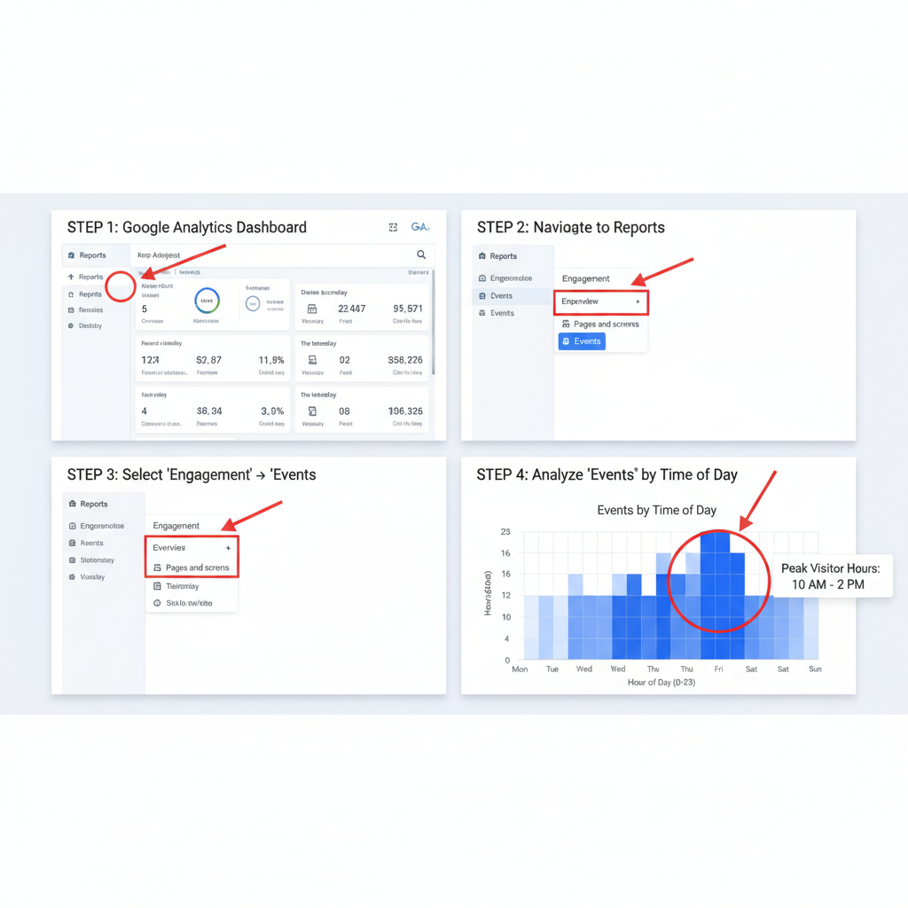 How to Find Peak Hours — best time to post a blog post