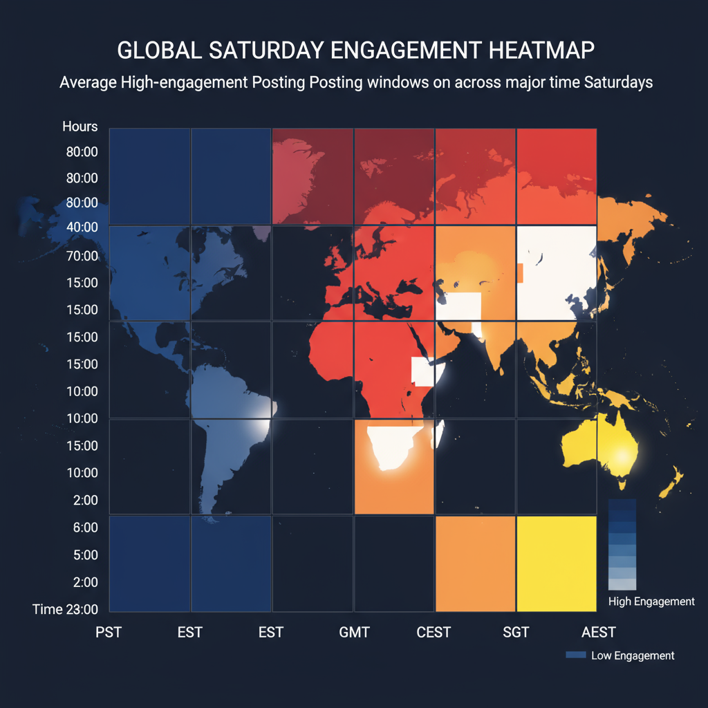 Breaking Down Optimal Saturday Times by Region and Time Zone — best time to post instagram saturday