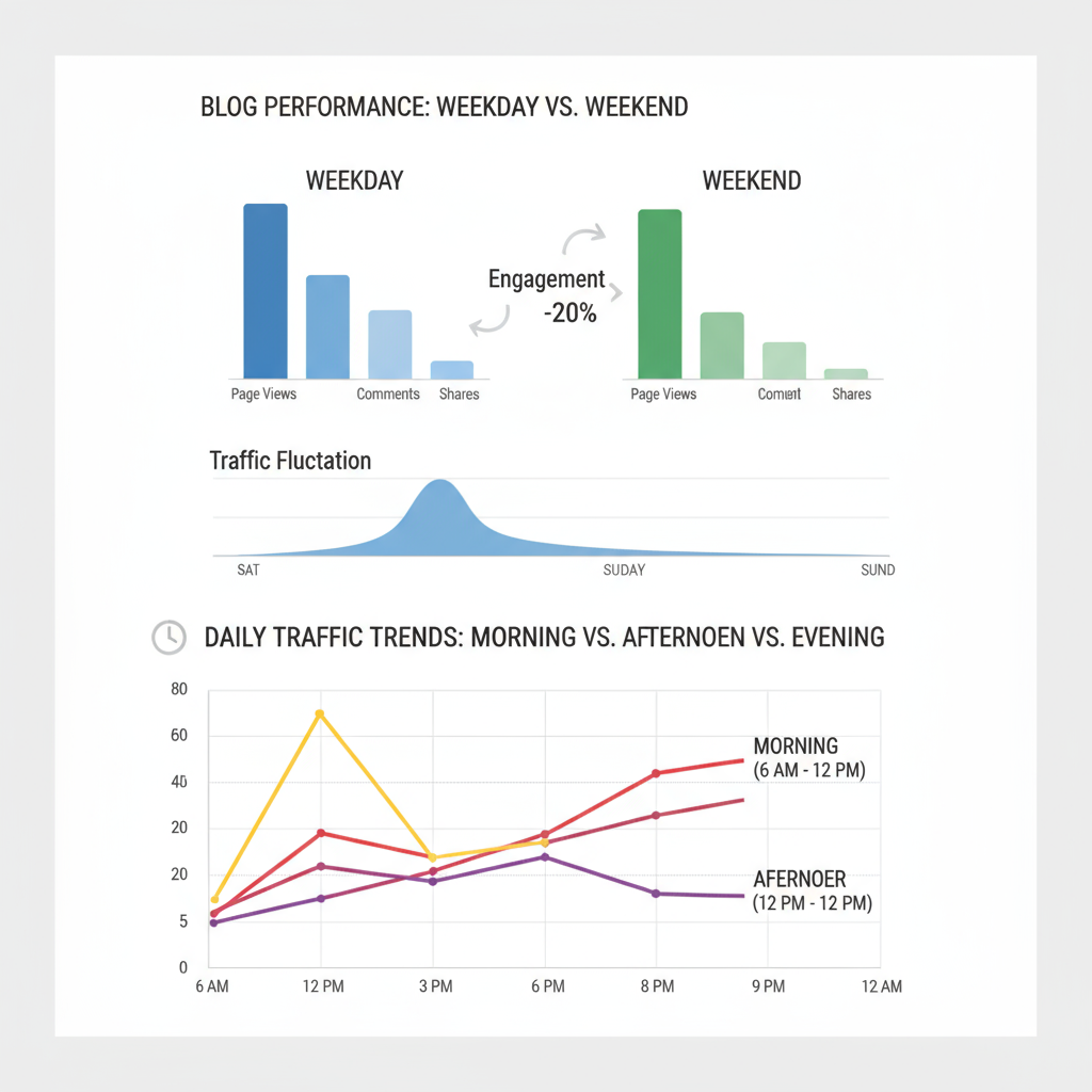 Analyze Historical Traffic Data from Google Analytics — best time to post on a blog
