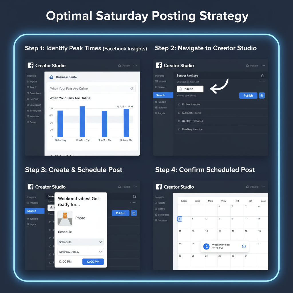 Why Posting Time Matters for Reach and Engagement on Facebook — best time to post on facebook on a saturday