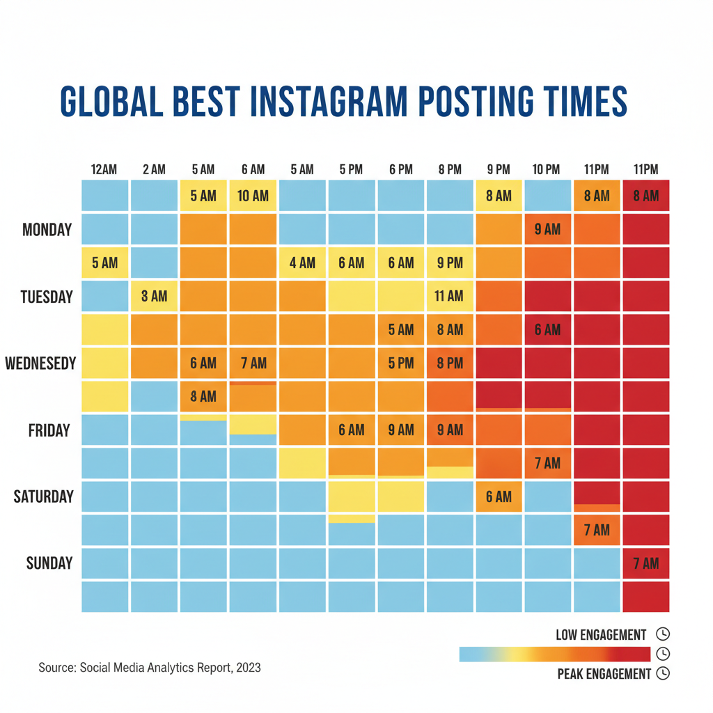 Analyze Audience Insights: Location, Age Groups, Active Hours — best time to post on instagram for maximum engagement