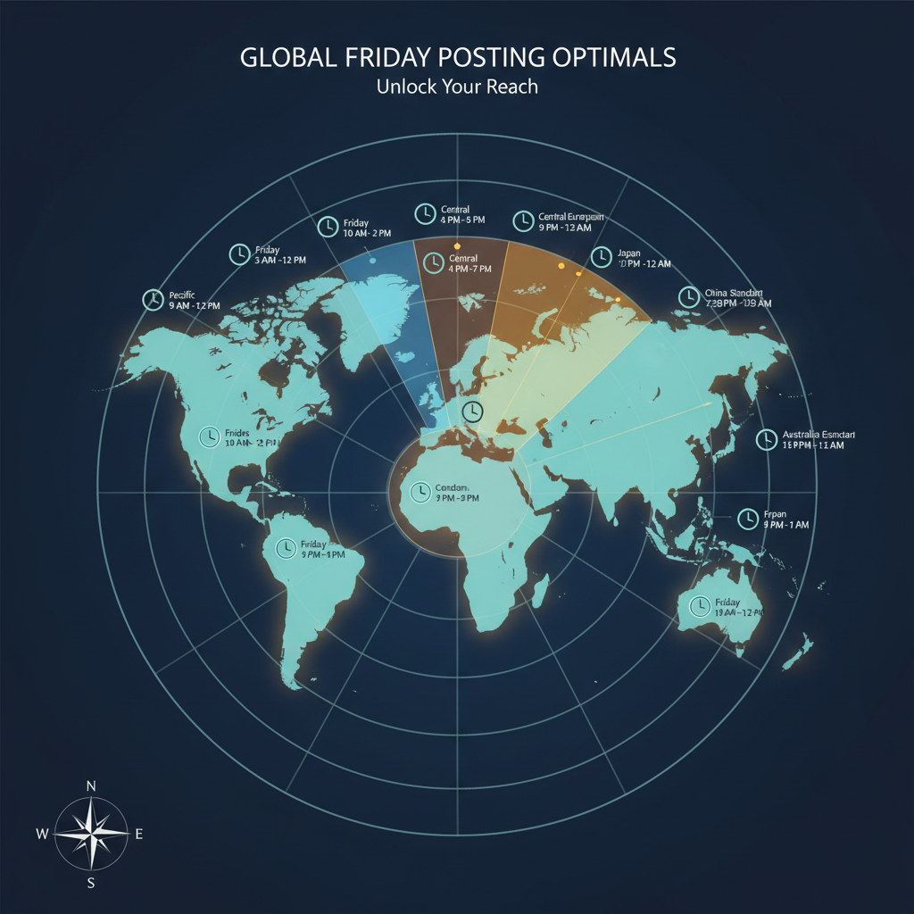 Analyzing Global Engagement Trends Specific to Fridays — best time to post on instagram friday