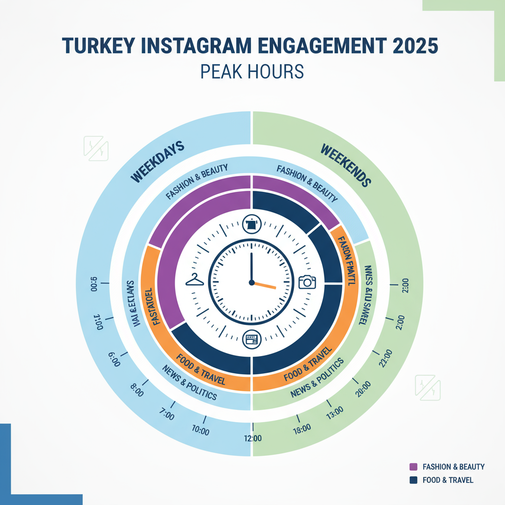 Weekday vs. Weekend Posting Behaviors — best time to post on instagram turkey 2025