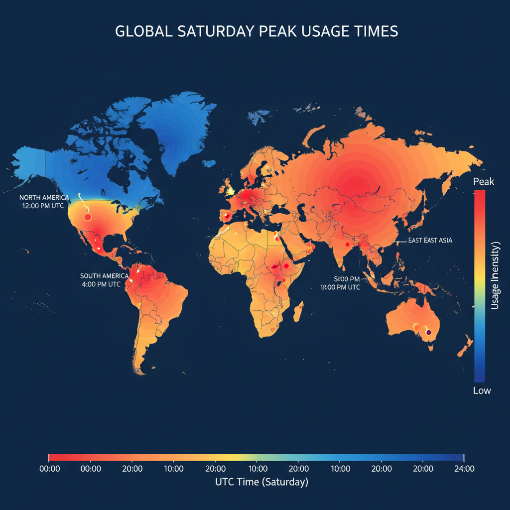 Weekend User Behavior — best time to post reel saturday