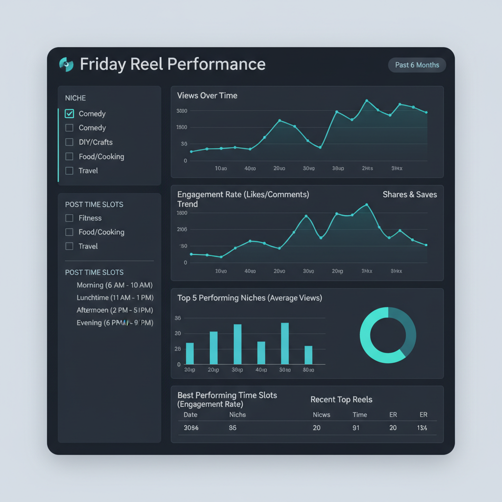 Use Instagram Insights to Pinpoint Peak Friday Hours — best time to post reels on fridays