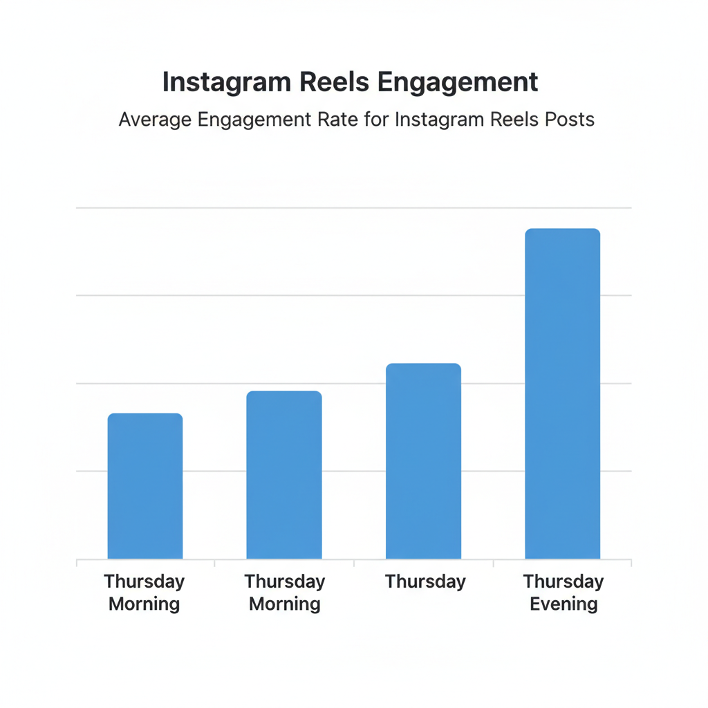 Thursday AM vs PM Posting Performance — best time to post reels thursday