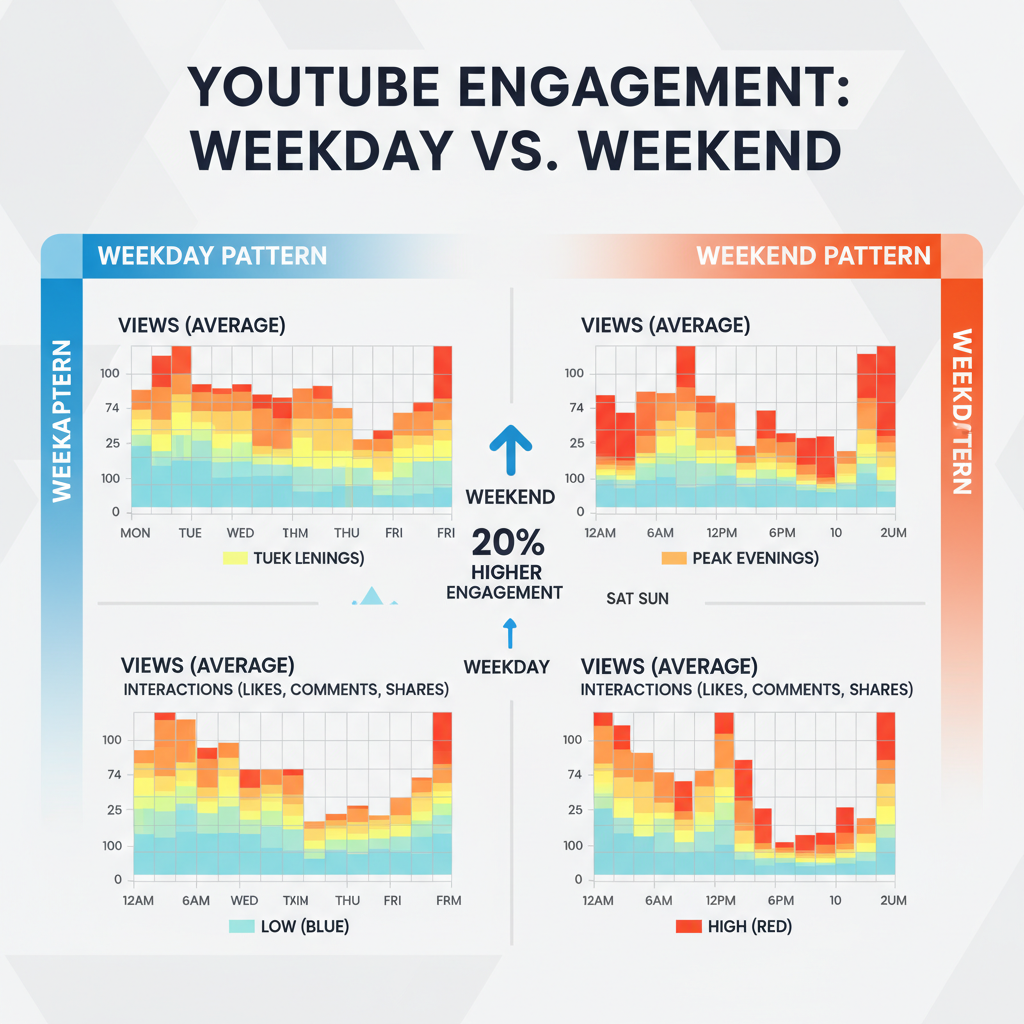 Using Realtime and Audience Tabs to Pinpoint Peak Viewing Times — best time to post video on youtube