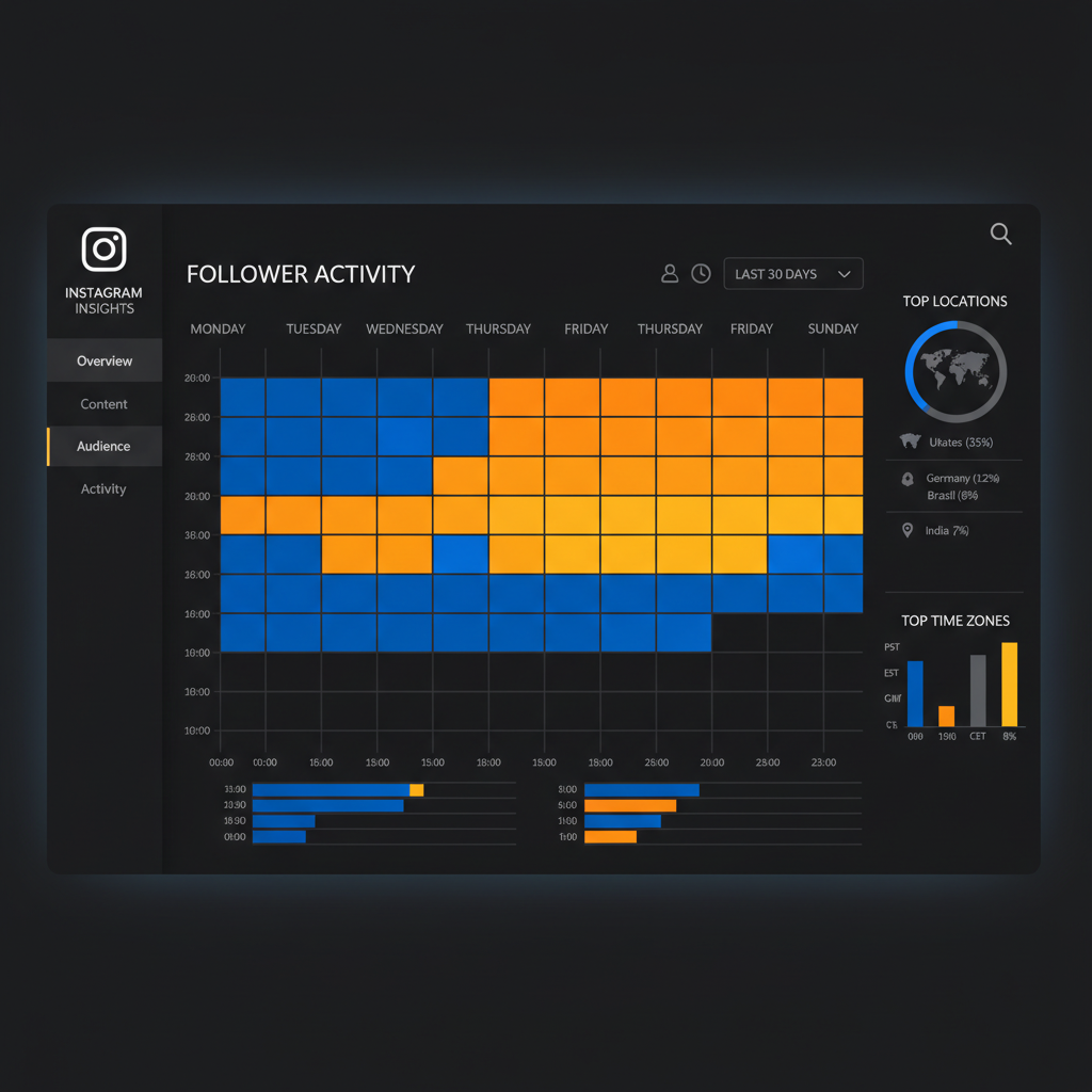 Analyzing Global vs. Local Audience Activity Patterns — best times on instagram to post